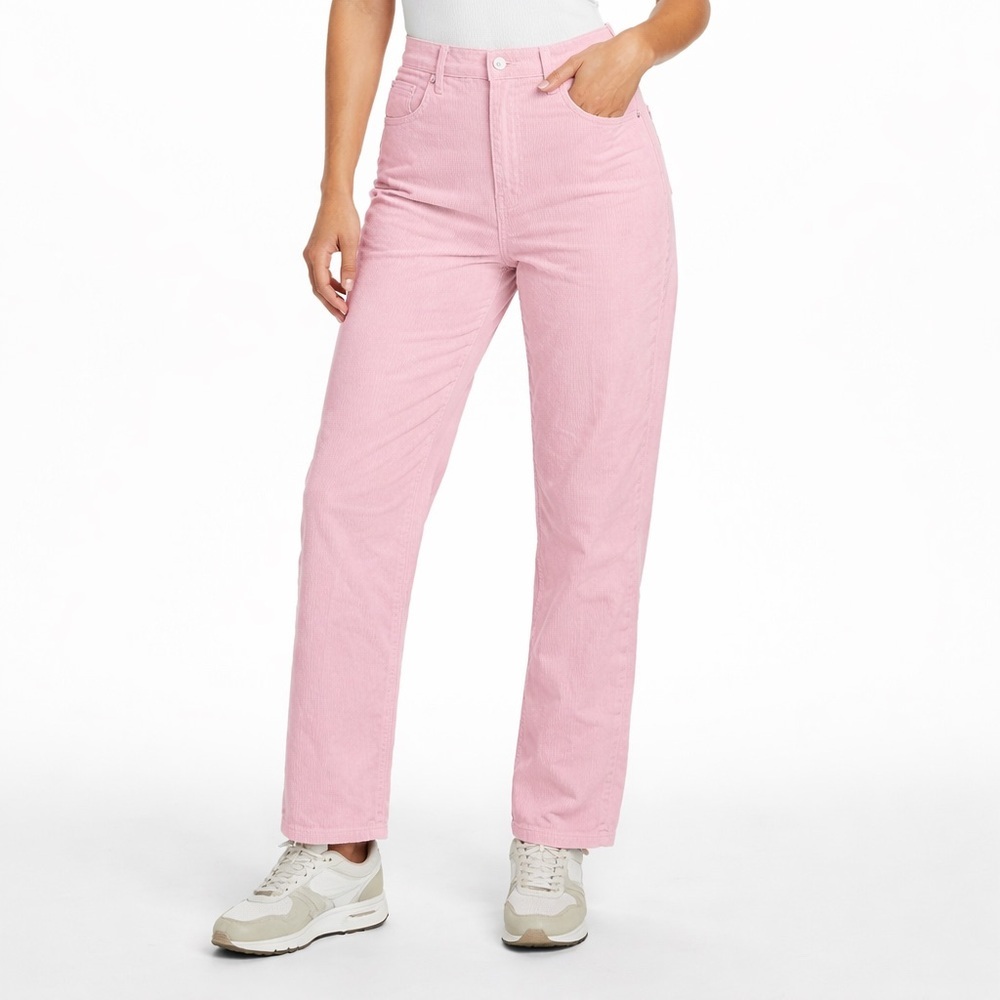 Levi's Pink Wedgie Straight Corduroy Pants